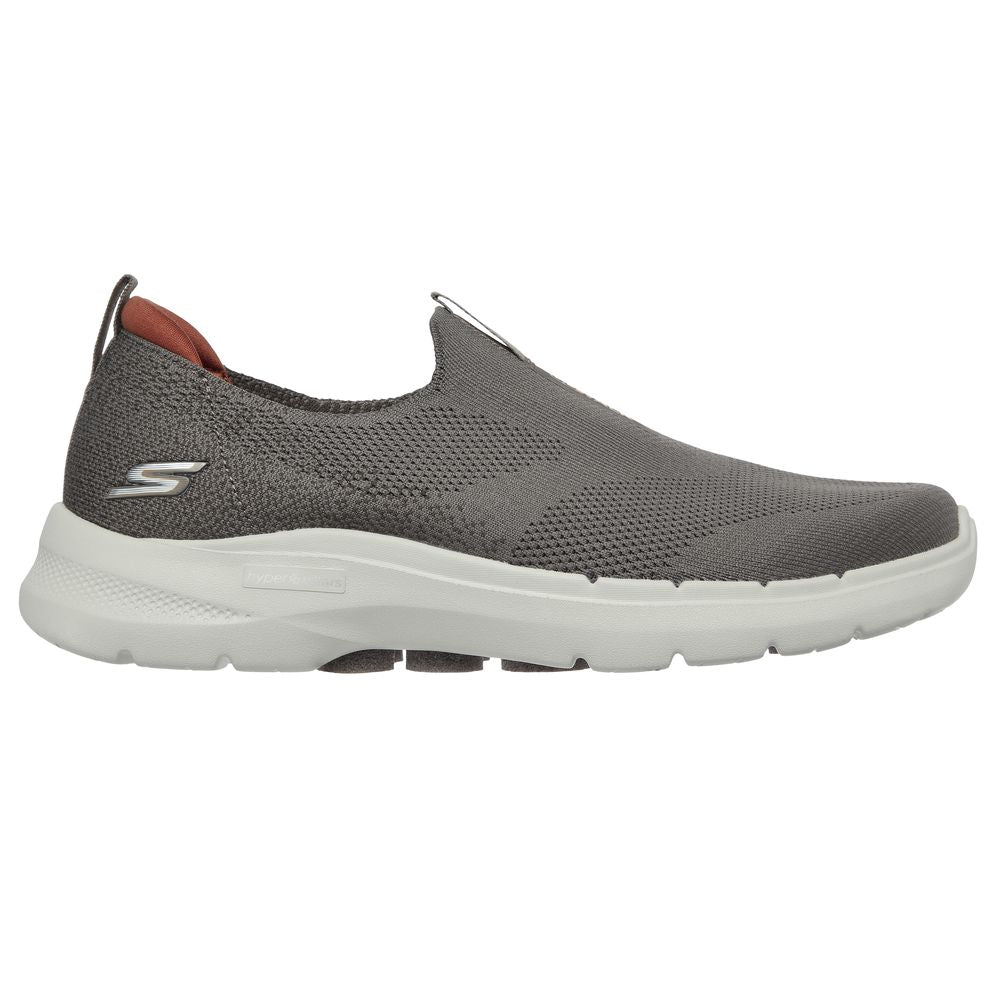 SKECHERS - Get next level comfort on your walks with the Skechers GOwalk 6™  shoe. This slip-on sneaker features a Stretch Fit® engineered mesh upper,  lightweight ULTRA GO® cushioning midsole, Air-Cooled Goga