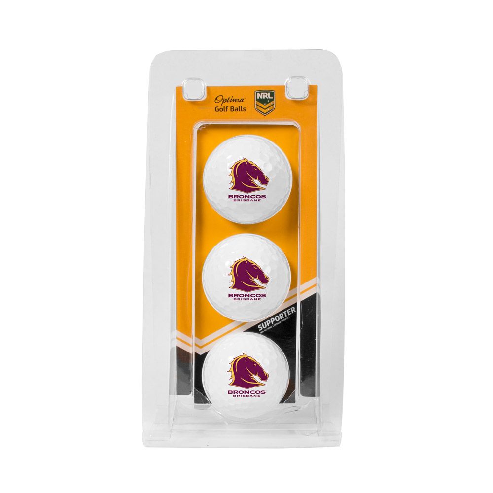 Brisbane Broncos Golf Balls