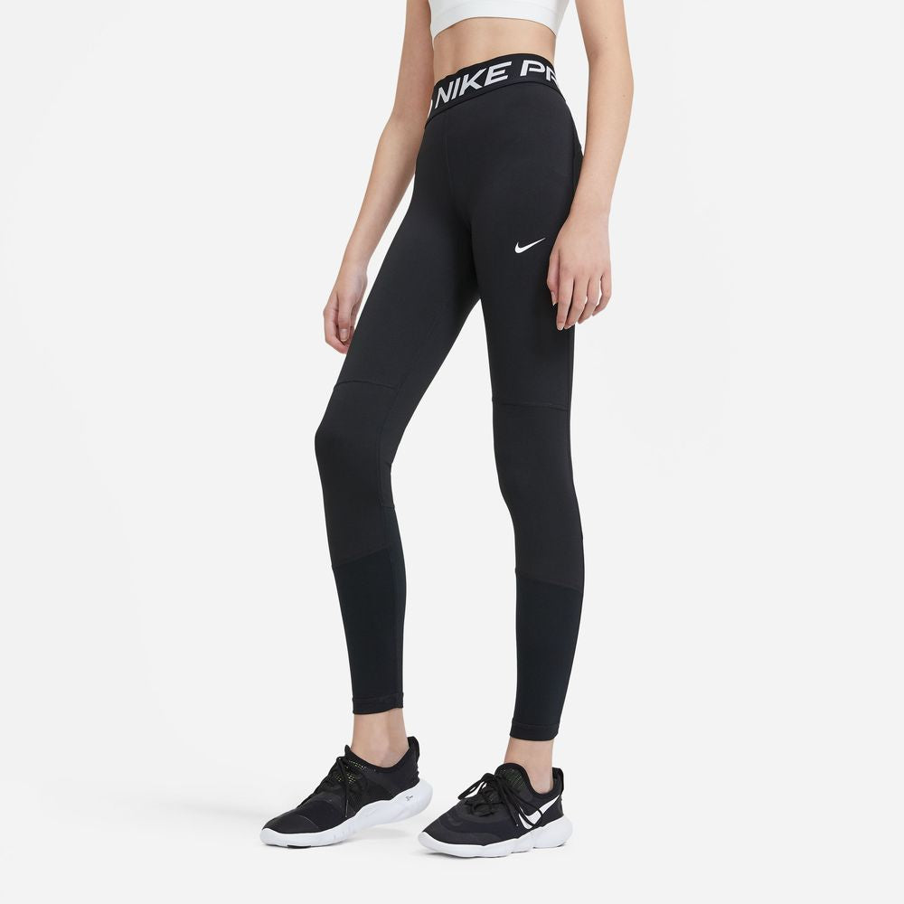  Nike Pro Girls' Training Capri Leggings (Black/White