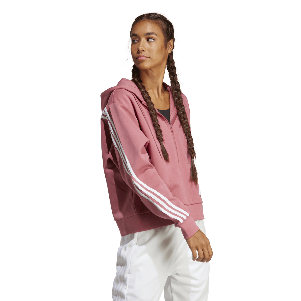 adidas Future Icons 3-Stripes Womens Full-Zip Hoodie – SportsPower ...