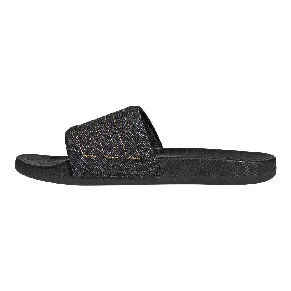 adidas Adilette Slides Black White - urbanAthletics