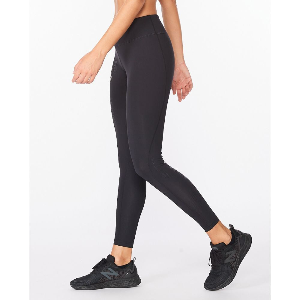 2XU Motion Mid Rise Compression Womens Short Running Tights